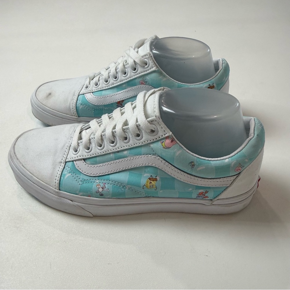 Vans SpongeBob SquarePants x Old Skool 'Bikini Bubble' Sneakers Womens Size 9